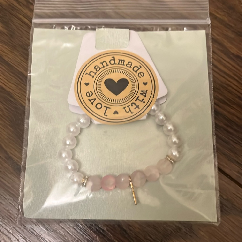 Handmade bead bracelet